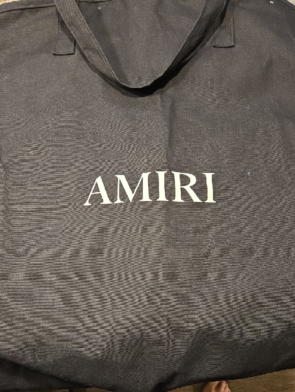 AMIRI Black Garment Cover with White Logo - Picture 7 of 7